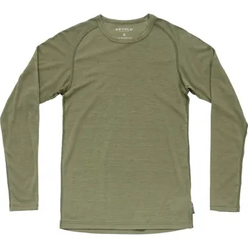 Devold Lauparen Merino 190 Base Shirt Man Velikost: XL / Barva: Lichen