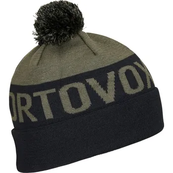 Čepice Ortovox Bobble Knit Beanie - dark wild herbs uni