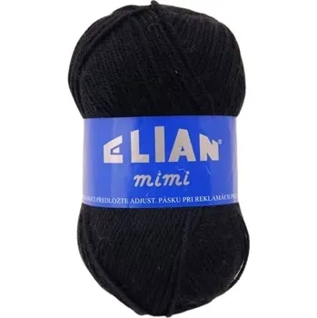 Příze VSV Pletací příze Elian Mimi 217 - černá