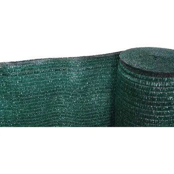 zahradní zástěna Stínící tkanina - síť na plot zelená 200g/1m² zastínění 100% 1,6m 20m