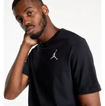 Pánské tričko Tričko Jordan M J Jumpman Emb Ss Crew Black/White XL