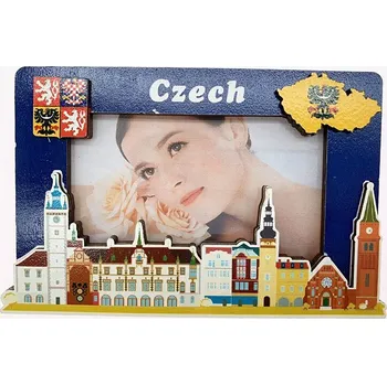 Magnetická kreslící tabulka Fotorámeček CZ, 12x7 cm