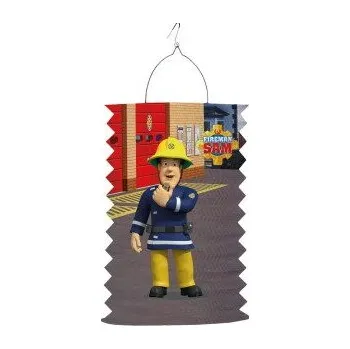 Karnevalový doplněk Lampion papírový Požárník Sam