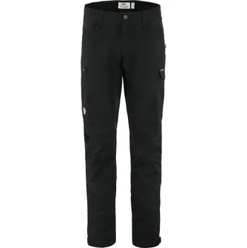 Pánské kalhoty kalhoty turistické pánské FJÄLLRÄVEN Kaipak Trousers M Black - 54/L