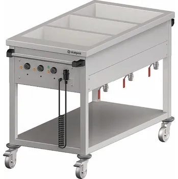 Vodní skútr STALGAST Pojízdná vodní lázeň 1205x600x850 mm | STALGAST, 982276126