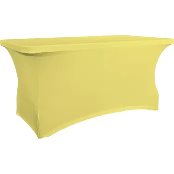 Napínací potah Verlo Ubrus pro stoly 150 cm, žlutá| TOM, V-P150-Y