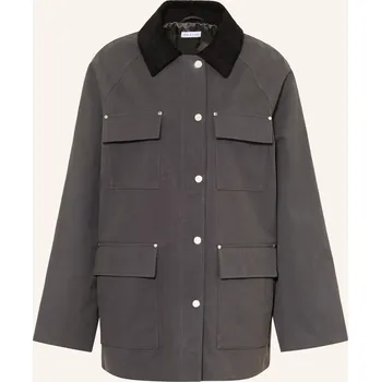 Dámský blejzr Mrs & Hugs Dámská Polní Bunda, tmavě šedá / černá, 34