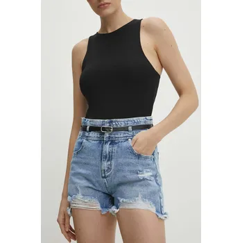 Džínové šortky Answear.LAB JK320.1IKK modrá 55X, vel. XL