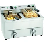 BARTSCHER Fritéza s vypouštěcím ventilem 580x550x410 mm, 2 x 8 l | BARTSCHER, IMBISS II