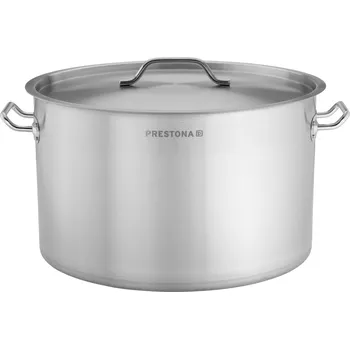 Hrnec PRESTONA Hrnec střední 32 l, průměr 400 mm, z nerezové oceli s pokličkou | PRESTONA, 210119