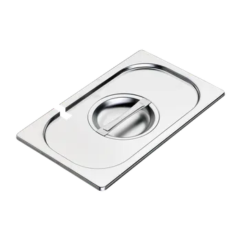 Myčka nádobí Víko GN 1/4 otvor pro naběračku nerez | REDFOX - VGN 1/4 N