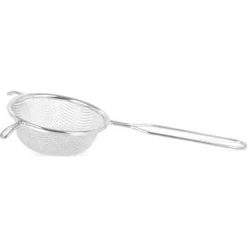 Cedník a síto TECHNICA Sítko o průměru 120 mm, s háčky, z pozinkované oceli | TECHNICA, Silver Line