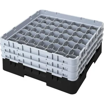 Cambro Koš Camrack 49 pozic, výška sklenice 30 cm - Černá| TOM, R-49S1114-110