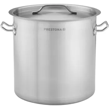 Hrnec PRESTONA Hrnec vysoký 17 l, průměr 280 mm, z nerezové oceli s pokličkou | PRESTONA, 210108