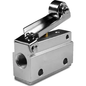 Ventil Mechanický šoupátkový ventil 3/2 pro pohony 1/8"