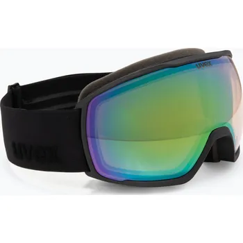 Lyžařské brýle UVEX Victorious V black matt/vario green mirror