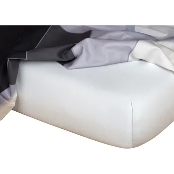 Prostěradlo DADKA VRACOV Jersey prostěradlo stříbrné Rozměr: 80x140x10