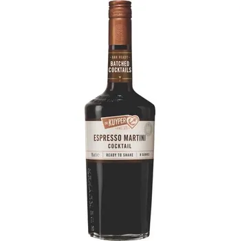 Likér De Kuyper Batched Espresso Martini Cocktail 18,0% 1,0 l