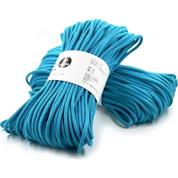 Příze MILA šňůry na šití 6mm/50m tyrkysová
