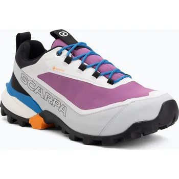 Dámská treková obuv Dámské trekové boty SCARPA Ribelle Cross 2 GTX white/orchid