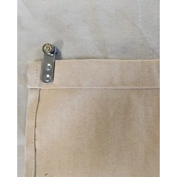 Garnýž Závěs z termoizolační látky Režné s jezdci