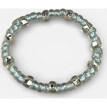 Prsten Nanny Prstýnek z korálků modrý