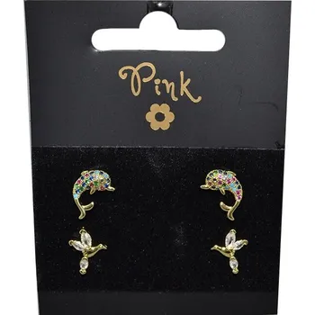 Magnetická kreslící tabulka Pozlacené náušnice SET 4 ks MOŘSKÝ SVĚT