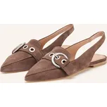 Kennel & Schmenger Slingballeriny, hnědá / stříbrná