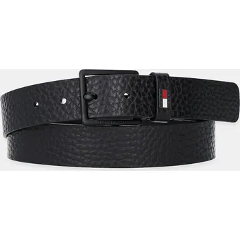 Opasek Kožený pásek Tommy Jeans AM0AM13418 černá 99X, vel. 115