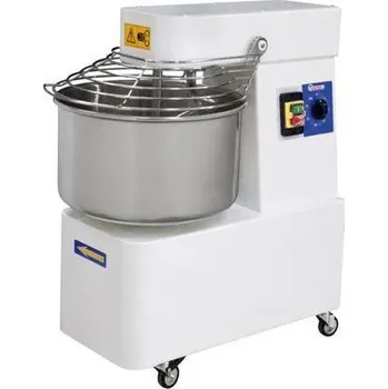 Hnětač těsta HENDI Míchač spirálový s pevnou nádobou a hlavicí 32 l, 1,1 kW | HENDI, 1I054010