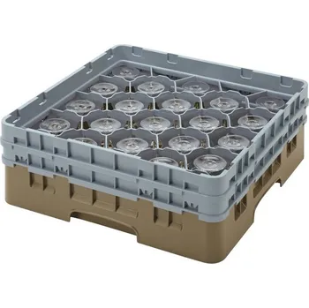 Cambro Koš Camrack 20 pozic, výška sklenice 9 cm - Béžová| TOM, R-20S318-184