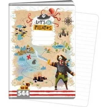 Sešit Sešit A5, 40 listů, typ 544 Let’s be Pirates