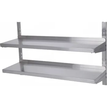 police TECHNICA Závěsná dvojitá police nastavitelná, 800x300x600 mm | TECHNICA, 833082