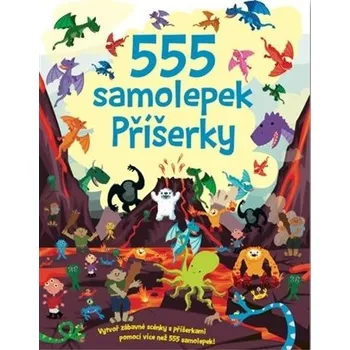 555 samolepek Příšerky