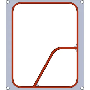 TECHNICA Matrice na dvoudílnou nádobu colt B 227x178 mm pro zatavovací stroj 273000, 227x178 mm | TECHNICA, Platinum Line