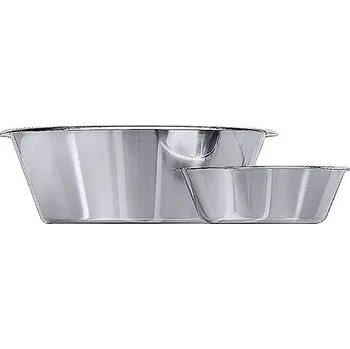 CONTACTO Mělká mísa nerezové s okrajem 0,5 l | CONTACTO, 1525/140