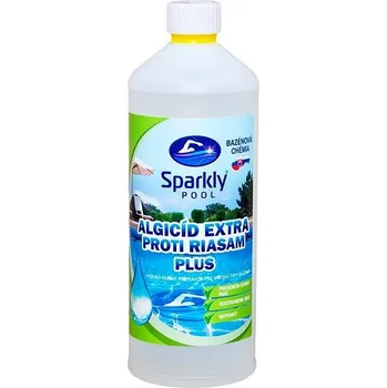 Bazénová chemie Sparkly POOL Algicíd Extra proti riasam PLUS - stop řasám 1 l
