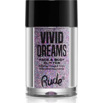 Oční stíny Rude Cosmetics Vivid Dreams třpytky na obličej i tělo odstín Multiverse 2.7 g