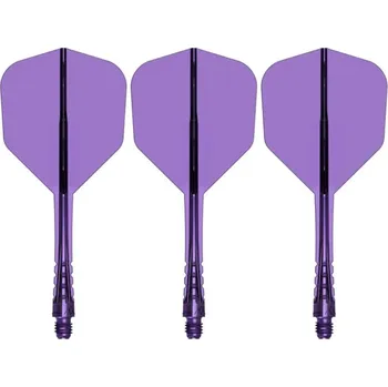 Příslušenství pro šipky Mission Letky Force 90 Vortex - Standard No6 - Medium - Purple F4584