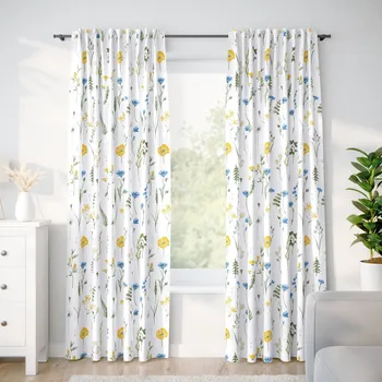 Závěs Bavlněný závěs - Česká louka 140x150 cm