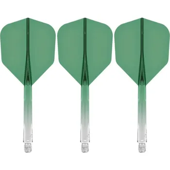 Příslušenství pro šipky Mission Letky Force 90 - Gradient - Standard No6 - Medium - Green F4487