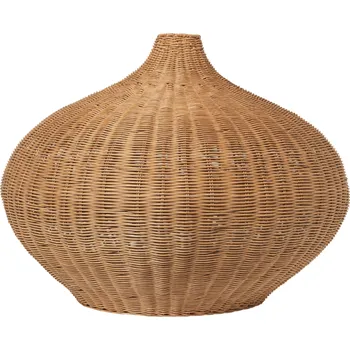 Stínidlo Ferm Living, Závěsné stínidlo Belly, ratanové, 54 cm - Formadore