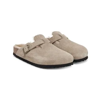 Dámské pantofle Nazouváky Birkenstock Boston Shearling 1028299 Béžová 38
