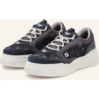 Pánská móda Fendi Pánské Tenisky Force, tmavě modrá / světle šedá / tmavě...