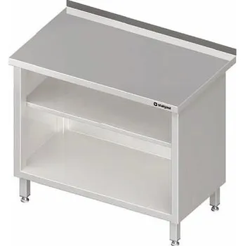 Dětský stůl STALGAST Stůl přístěnný, uzavřený se dvěmi policemi 1400x600x850 mm | STALGAST, 980136140