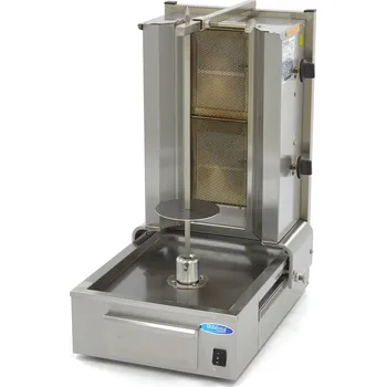 Vaření Maxima Plynový gril na kebab - 2 hořáky - 20 kg masa | Maxima, 09370205