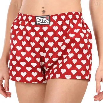 Dámské trenýrky Dámské trenky Styx art klasická guma srdíčka (K1951) XXL Možnost vrácení zboží ZDARMA do 120 dnů!