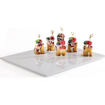 APS Tác obdélníkový melaminový GN 2/4 530x162 mm, bílý | APS, Zero