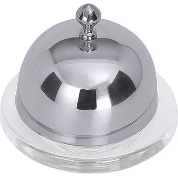 Nádoba na med CONTACTO Máslenka skleněná s glošem nerezovým 0,06 l | CONTACTO, 6889/001