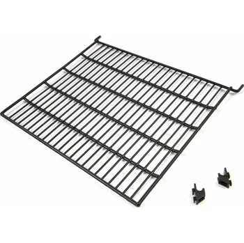 Maxima Policová vitrína vč. 2 klipů černá pro přestavitelnou vitrínu 58L / 78L / 98L | Maxima, 09400896